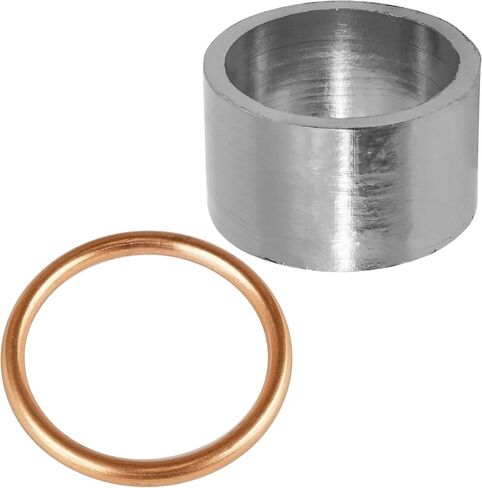 Caltric Muffler and Pipe Gasket Compatible with Honda Crf450X 2005-2017 / Crf450R 2006 2007 2008 in Saudi Arabia