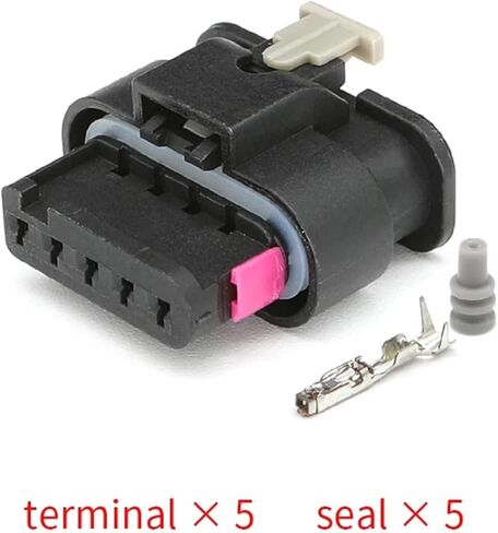 5Pin 1-1718806-1/1.2mm Series Auto Waterproof Connector Cable Connectors Reversing/Plug (Female Set) in Saudi Arabia