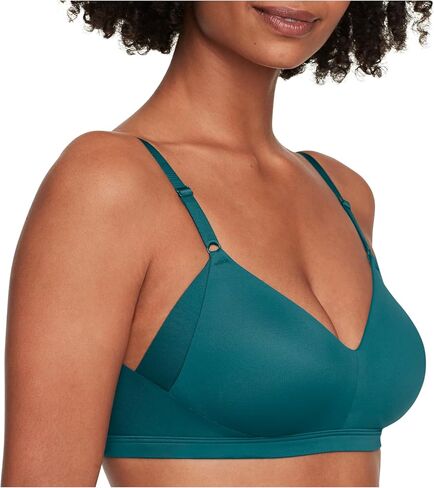 Warner's Women's No Side Effects Underarm and Back-Smoothing Comfort Wireless Lightly Lined T-Shirt Bra RA2231A, Summer Sky in Saudi Arabia