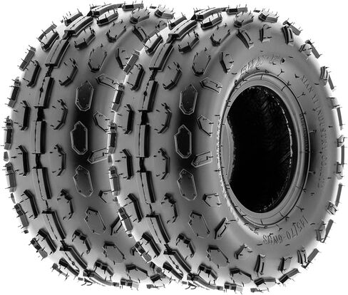 Set of 2 SunF A015 Sport-Racing ATV/UTV Tires 145/70-6, 6-PR in Saudi Arabia
