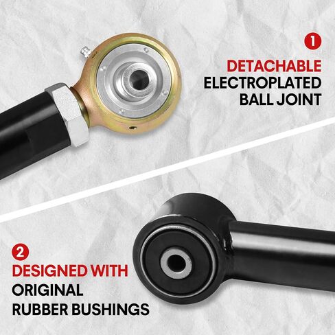 Adjustable Control Arms for 2007-2018 Jeep Wrangler JK Front and Rear 0-6" Lift kits Suspension Control Arm(SET OF 8) in Saudi Arabia