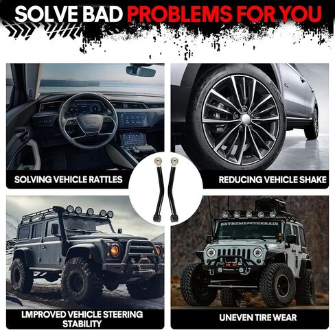 Adjustable Control Arms for 2007-2018 Jeep Wrangler JK Front and Rear 0-6" Lift kits Suspension Control Arm(SET OF 8) in Saudi Arabia