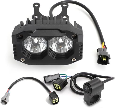 AUTOVIC 4 Inch Dirt bike Headlight Kit for Sur-Ron Segway X260 Talaria Sting R MX4 Spot/Flood Light Kit Motorcycle Dirtbike Light Bar with Led Headlamp Switch plug light bracket in Saudi Arabia