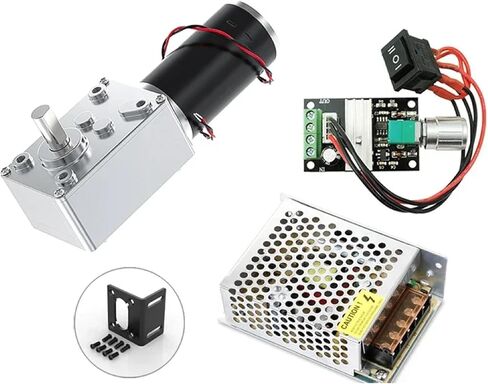 5840 31zy DC 12V 24V Worm Gear Torque High Torque 1.6 70kg.cm 7 470rpm Brush Brush Switchattion Proof for Home Appliance WK049 in Saudi Arabia