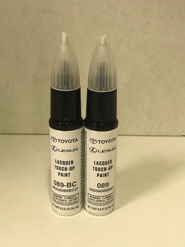 GENUINE TOYOTA OEM TOUCHUP PAINT KIT 089 WIND CHILL PEARL 00258-089BC-21 00258-00089-21 in Kuwait