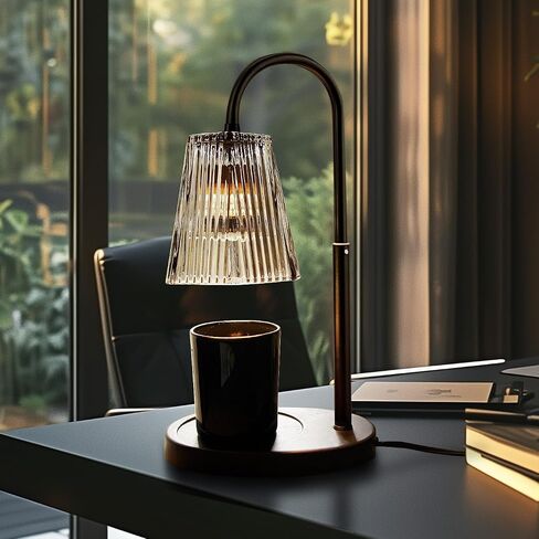 Candle Warmer Lamp with Timer, Adjustable Height Dimmable Candle Lamp Warmer, Electric Wax Warmer,Home Decor for Scented Candles Warmer Light,Mothers Day,Birthday Gifts for Women Men in Saudi Arabia