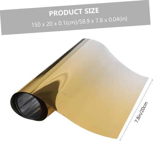 GLEAVI CAR HEAT Forting Window Window Film UV Protection Bept-Proof for Trucks Front Windshield Sunshade 50 ٪ in Saudi Arabia