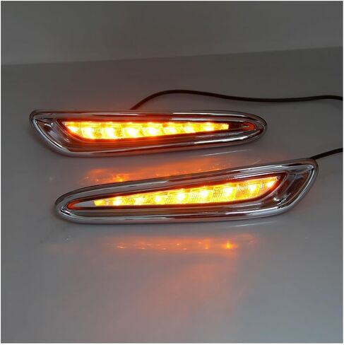LED DRL DENTY RUNMENT LIGHT LIGHT FOG LAMPS مع إكسسوارات مجموعة إشارة الدوران متوافقة مع MAZDA 3 2010 2011 2012 2013 in Saudi Arabia