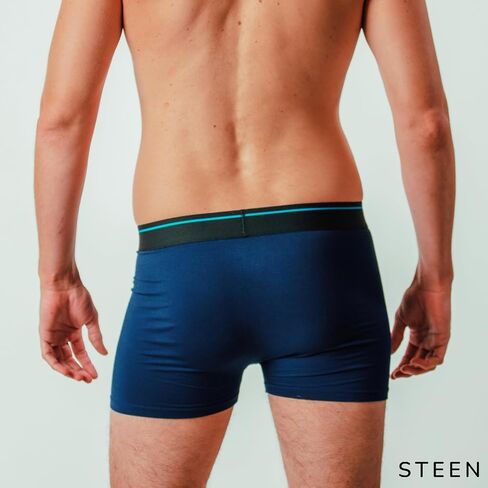 STEEN LastDrop Underwear for Men - Ultra-Soft Bamboo Viscose Boxer Briefs, Leak-Proof Underwear for Men in Saudi Arabia