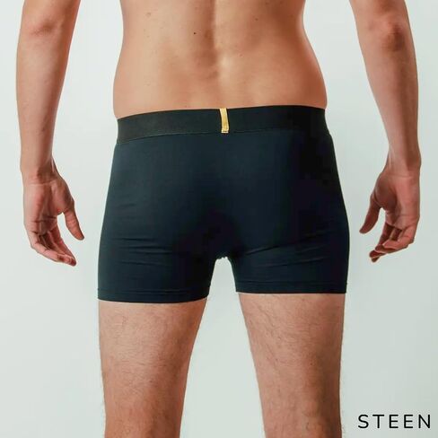 Steen Lastdrop Intelder for Men-ملخصات ملاكمة خيزران فائقة الخيزران ، ملابس داخلية مقاومة للتسرب للرجال in Saudi Arabia