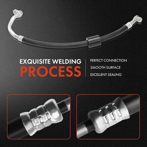A-Premium A/C Suction Hose Assembly Compatible with BMW E70 Series X5 2007 2008 2009 2010, 4.4L 4.8L, Compressor to Evaporator in Saudi Arabia