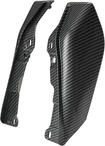 TCMT Carbon Fiber Vivid Black Mid-Frame Air Deflector Fit For Harley Street Glide 2009-Up in Saudi Arabia