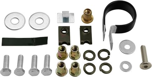 HR3 Color-Matched Wicked Red Denim Mid-Frame Air Deflectors Compatible with 2009-later Harley Touring Road King, Road Glide, Street Glide, Electra Glide, Ultra Limited, Trike (Style #2) in Kuwait