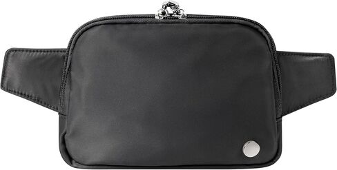 Anti Theft Fanny Pack 2L Belt Bag Crossbody Bag for Women Men Rfid Blocking Sling Bag Waist Bags for Travel, Black in Kuwait