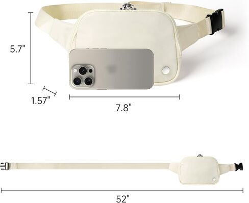 حقيبة Crossbody لمكافحة سرقة Fanny Pack 2L Crossbody Bag Crossbod in Kuwait