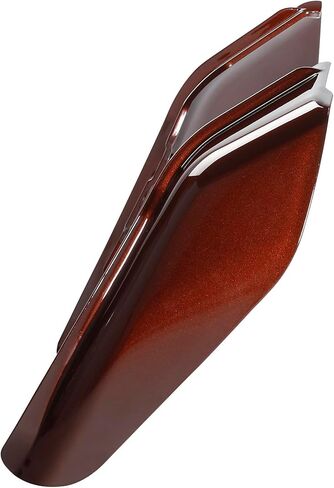 HR3 Color-Matched Wicked Red Denim Mid-Frame Air Deflectors Compatible with 2009-later Harley Touring Road King, Road Glide, Street Glide, Electra Glide, Ultra Limited, Trike (Style #2) in Kuwait