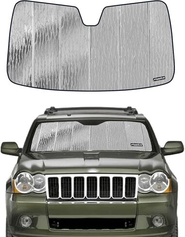 الزجاج الأمامي Sunshade لجيب Grand Cherokee 2022-2025 ، Grand Cherokee L 2021-2025 ظل النافذة الأمامية-Astraguard in Saudi Arabia