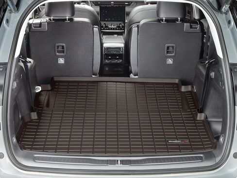 WeatherTech Cargo Trunk Liner for Jeep Grand Cherokee L - Behind 2nd Row (401480) Black in Saudi Arabia