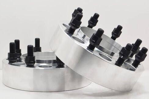 2 PC 8x170 إلى 8x170 محولات الفواصل العجلة السوداء 2 "سميكة M14x2 in Saudi Arabia