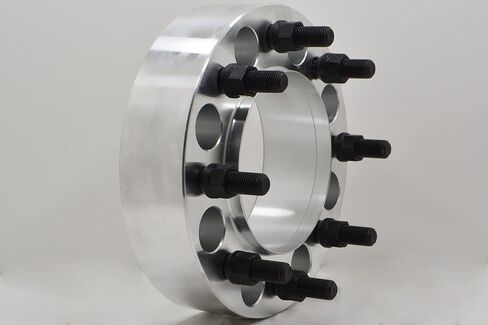 2 PC 8x170 إلى 8x170 محولات الفواصل العجلة السوداء 2 "سميكة M14x2 in Saudi Arabia