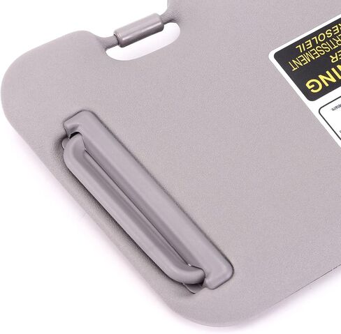 74320-48500-B0 Left Driver Side Gray Sun Visor W/Vanity Light Compatible with Toyota 08-13 Highlander in Saudi Arabia