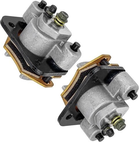 Caltric Rear Left Right Brake Caliper with Pads Compatible with Arctic Cat Prowler Hdx 700 2012 2013 2014 in Saudi Arabia