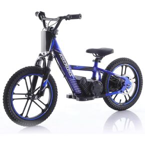 AIII Electric Dirt Bike للأطفال الذين تتراوح أعمارهم بين 6-12 عامًا من الإطارات على الطرق الوعرة باللون الأحمر | نسخ خفيفة ، ونسخة مهنية ، وسباق ، ودراجة نارية كهربائية ، ومحرك 500 واط بدون فرش ، وسرعة قصوى 15.5 ميلاً في الساعة ، وسرعة آمنة للقرص. in Kuwait