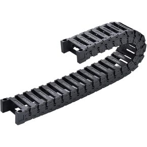 Cable Chain 18 Series High Speed Mute Bridge Open on Both Side Towline Transmission Drag Chain for Co2 Laser Machine(28mm,18x25mm) in Saudi Arabia