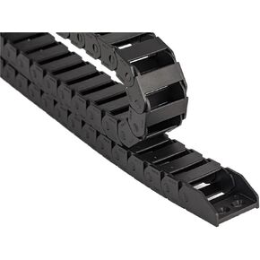 Cable Chains 15x20 15x30 18x25 18x37 mm Bridge Type Non-Opening Plastic Towline Transmission Drag Chain(100mm,18x37 mm) in Saudi Arabia