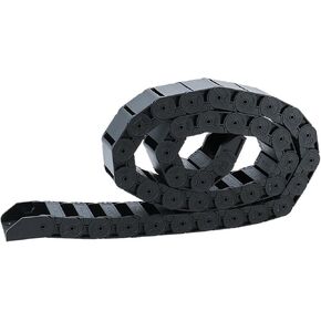 15 x 50mm 15 * 50mm L1000mm Cable Drag Chain Wire Carrier End Connectors Non-Opening in Saudi Arabia