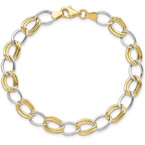 ICECARATS 14K سوار سلسلة رابط الذهب لهجة نغمة in Kuwait