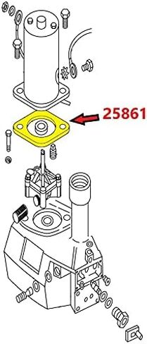 Western Fisher Snow Plow Cable Control Pump Gasket Kit 55350, 55357, 25861 in Saudi Arabia