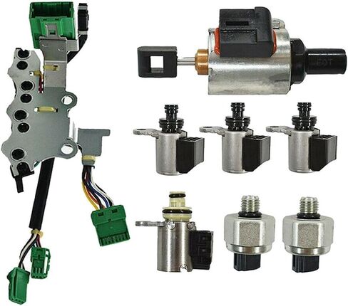 33446-JF011 JF011E RE0F10A F1CJA CVT STRIMMISS VALVE SLINOIDS مجموعة متوافقة مع Nissan Altima Sentra متوافقة مع Dodge in Saudi Arabia