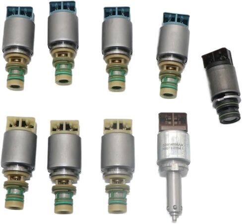 845RE 9pcs Transmission Valve Body Control Solenoid Kit Compatible For Chrysler 3.6L Compatible For Pentastar V6 Compatible For Dodge in Saudi Arabia