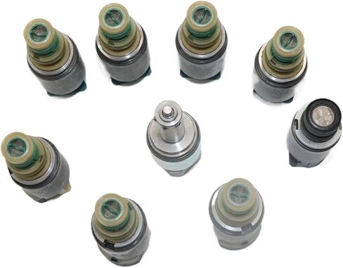 845RE 9pcs Transmission Valve Body Control Solenoid Kit Compatible For Chrysler 3.6L Compatible For Pentastar V6 Compatible For Dodge in Saudi Arabia