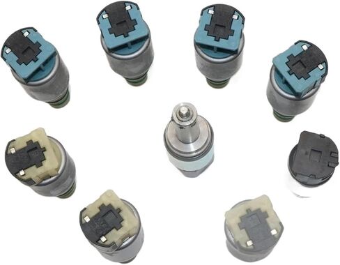 845RE 9pcs Transmission Valve Body Control Solenoid Kit Compatible For Chrysler 3.6L Compatible For Pentastar V6 Compatible For Dodge in Saudi Arabia