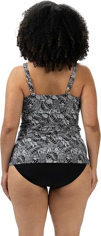 Dolfin Aquashape Women's Tankini Top - Wrap v -teace swimsuit منفصلة in Kuwait