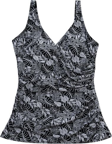 Dolfin Aquashape Women's Tankini Top - Wrap v -teace swimsuit منفصلة in Kuwait