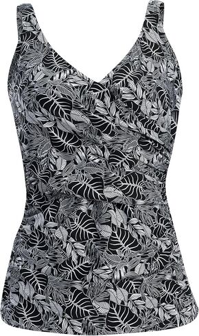 Dolfin Aquashape Women's Tankini Top - Wrap v -teace swimsuit منفصلة in Kuwait