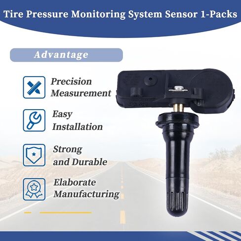 ‎13528563 4-Packs Tire Pressure Monitoring System Sensor Compatible with Chevy Silverado 2019-2022 TPMS Sensor for Buick for Cadillac (4) in Saudi Arabia