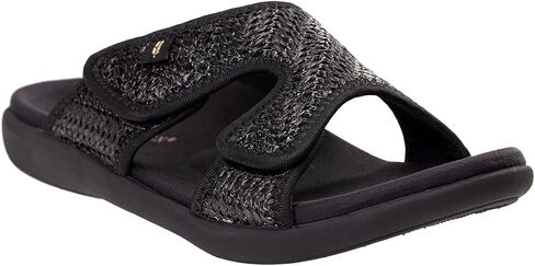 REVITALIGN Women's Kholo Raffia Slide Sandal in Saudi Arabia
