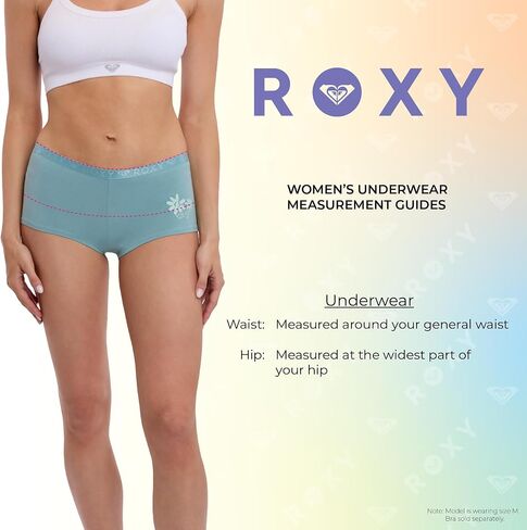 Roxy Women's Cotton Boyshort Woyer ، 5 حزم in Saudi Arabia