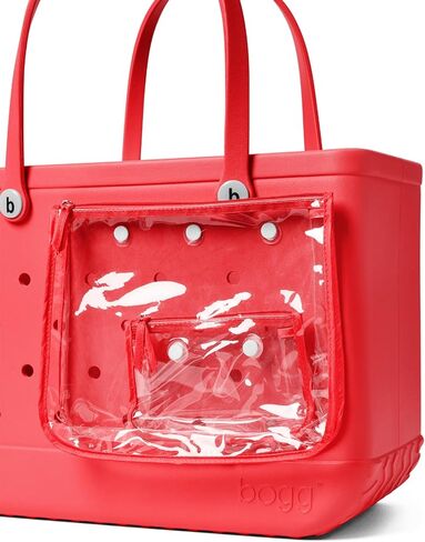 BOGG BAG Original Extra Large Tote Bag for Beach, Pool, Boat. Lightweight Waterproof Washable Durable All Purpose Tote Bag | Blowing Pink Bubbles in Kuwait