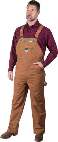 Liberty Men's Duck Bib Overall, Midnight Black, 42x30 in Saudi Arabia