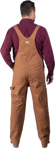 Liberty Men's Duck Bib Overall, Midnight Black, 42x30 in Saudi Arabia