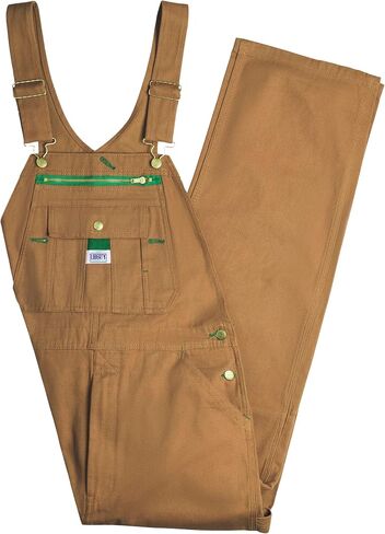 Liberty Men's Duck Bib Overall, Midnight Black, 42x30 in Saudi Arabia