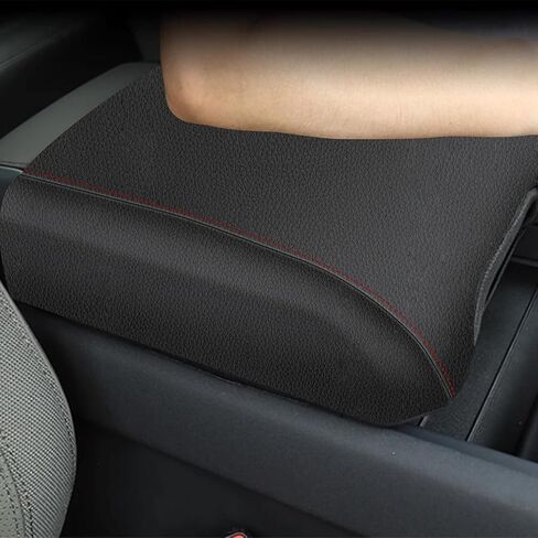 غطاء وحدة التحكم في Aomsazto لعام 2020 2021 2022 2023 2024 Land Rover Defender Recrest Armotive Insportories Leather Middle Leather with Red Stiches in Kuwait