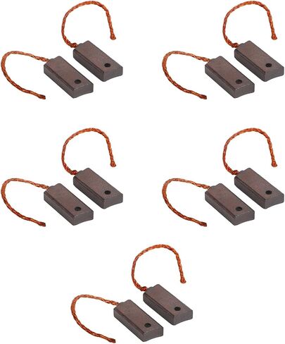 Alternator Regulator Brush Set, 10Pcs Metal Copper BRX40710 Easy Installation Alternator Brush Set Generator Motor Carbon Brushes for MAHLE in Saudi Arabia