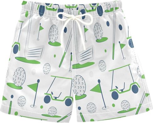 Red Sport Speed Car Boy's Swim Trunks Kids Toddler Swim Board Shorts Boy Beach Swimwear Swimsuit Bathing Suits M in Saudi Arabia
