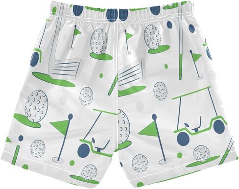 Red Sport Speed Car Boy's Swim Trunks Kids Toddler Swim Board Shorts Boy Beach Swimwear Swimsuit Bathing Suits M in Saudi Arabia